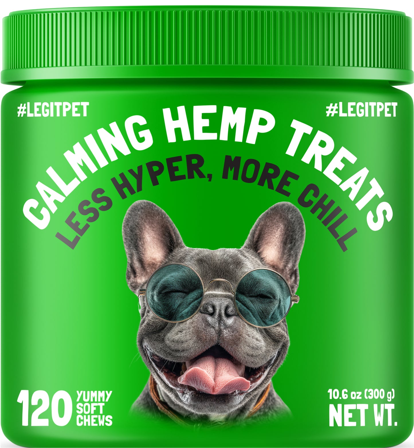 Calming Hemp Treats for Dogs with Chamomile
