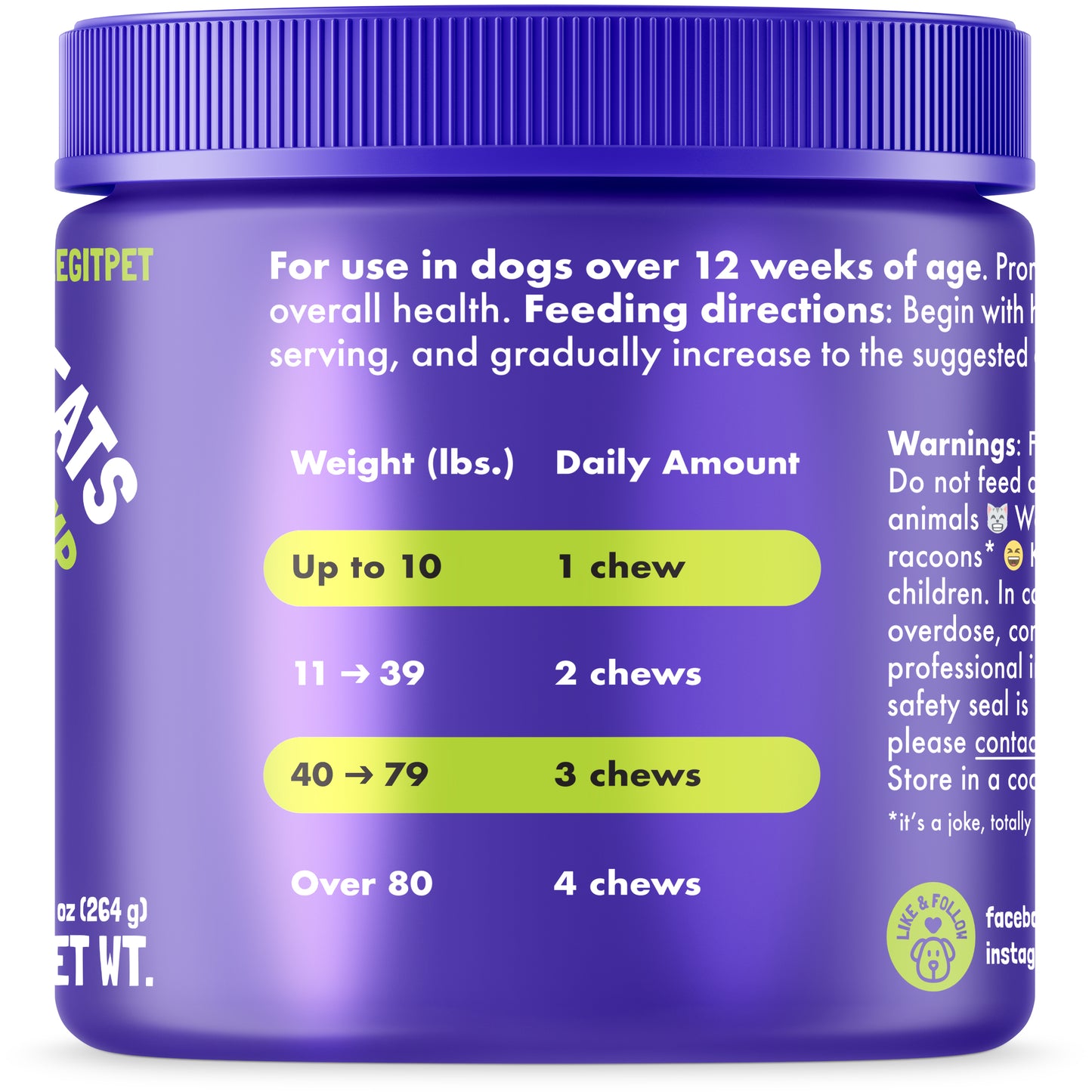 Hip & Joint Chews for Dogs 🐶