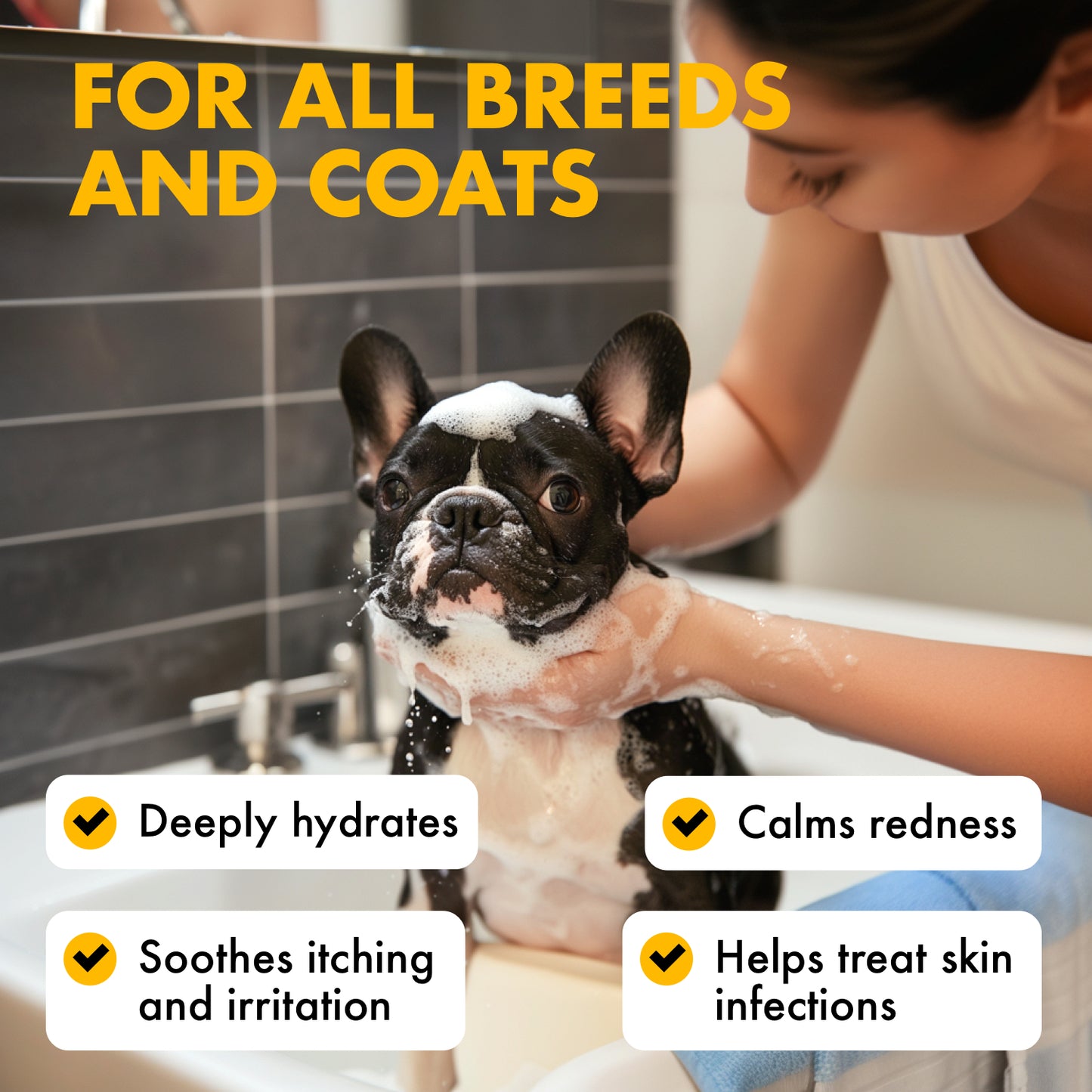 Oatmeal Dog Shampoo & Conditioner Itch & Allergy Relief