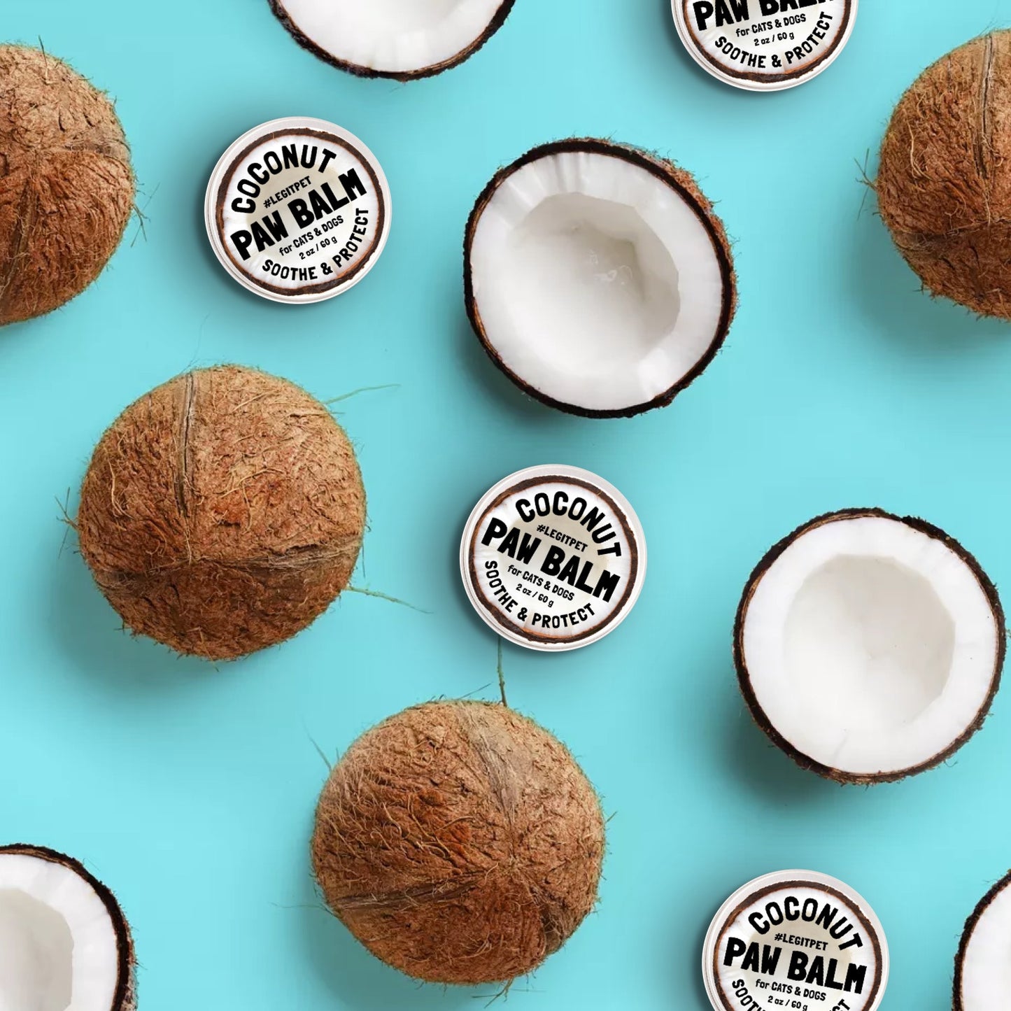 Coconut Dog Paw Balm