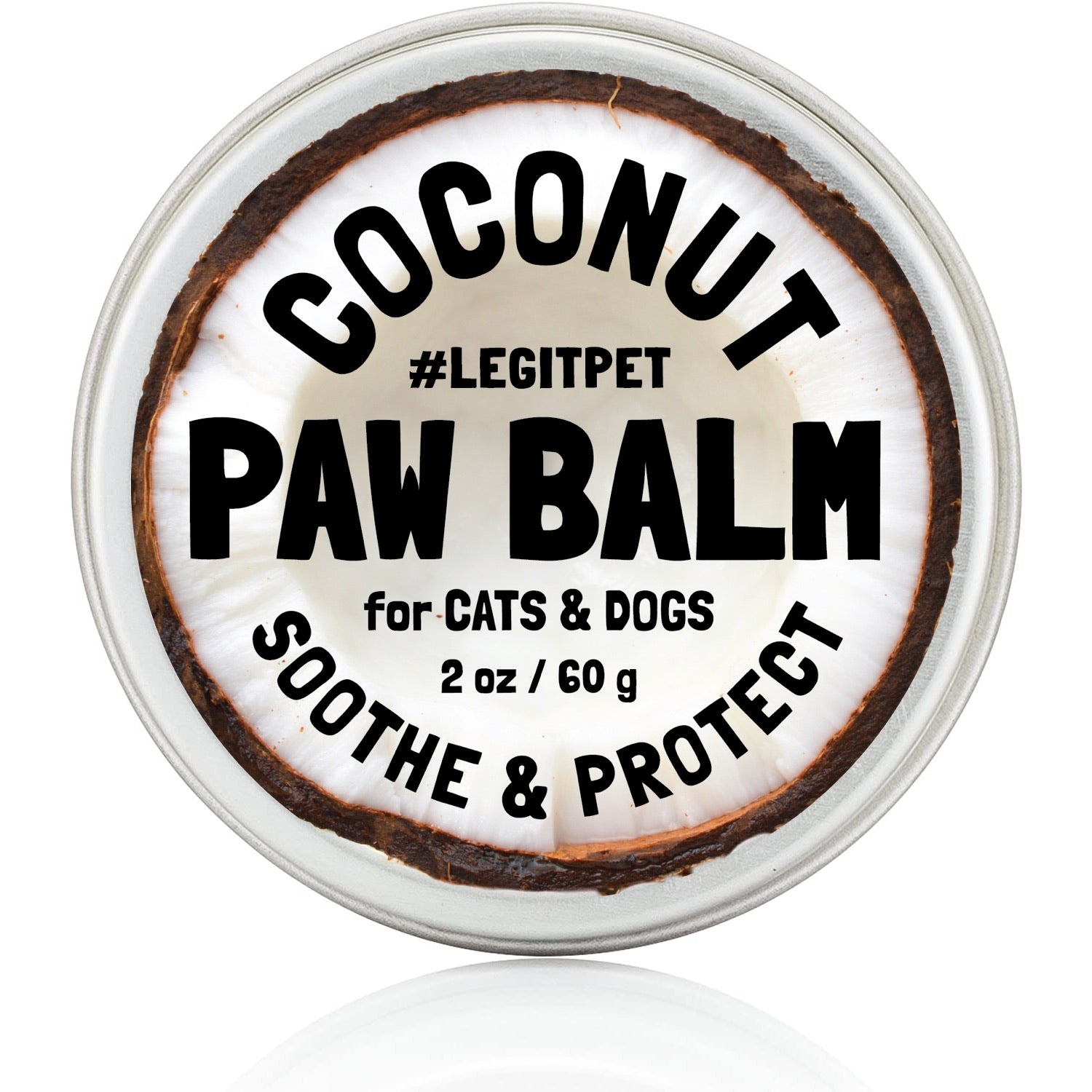 Dog Paw Balm Stick with coconut oil, shea butter & beeswax – legitpet
