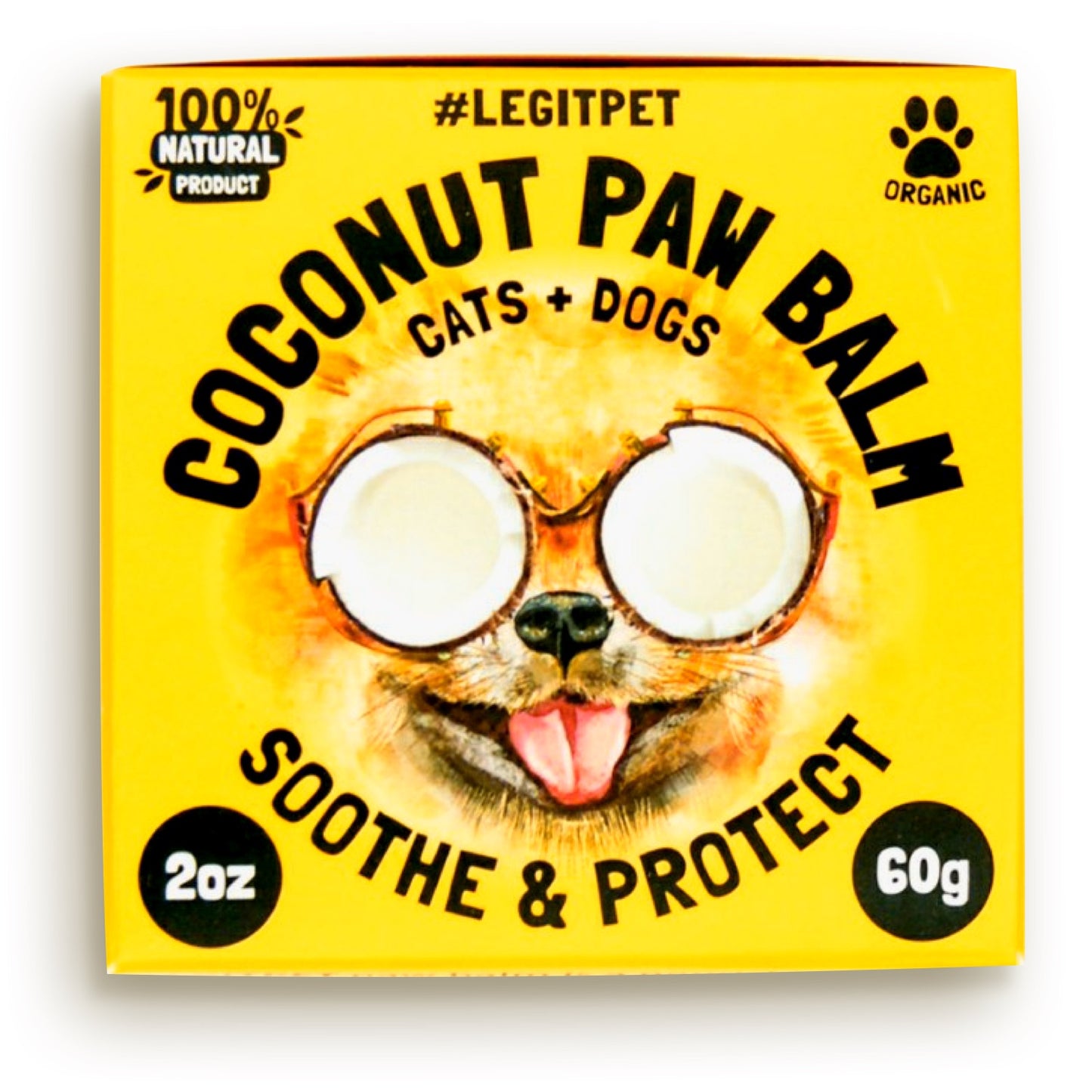 Coconut Dog Paw Balm