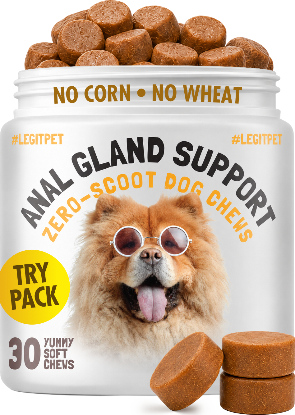 Anal Gland Support chew for dogs