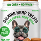 Calming Hemp Treats for Dogs with Chamomile