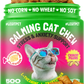 Calming Crunchy Chews for Cats with L-Theanine & L-Tryptophan, 500 treats
