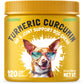 Turmeric Curcumin Hip & Joint Dogs Chew Support for Arthritis & Mobility with Collagen & BioPerine