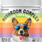 Mushroom Complex Treats for Dogs with Reishi Shiitake and Turkey Tail Mushrooms