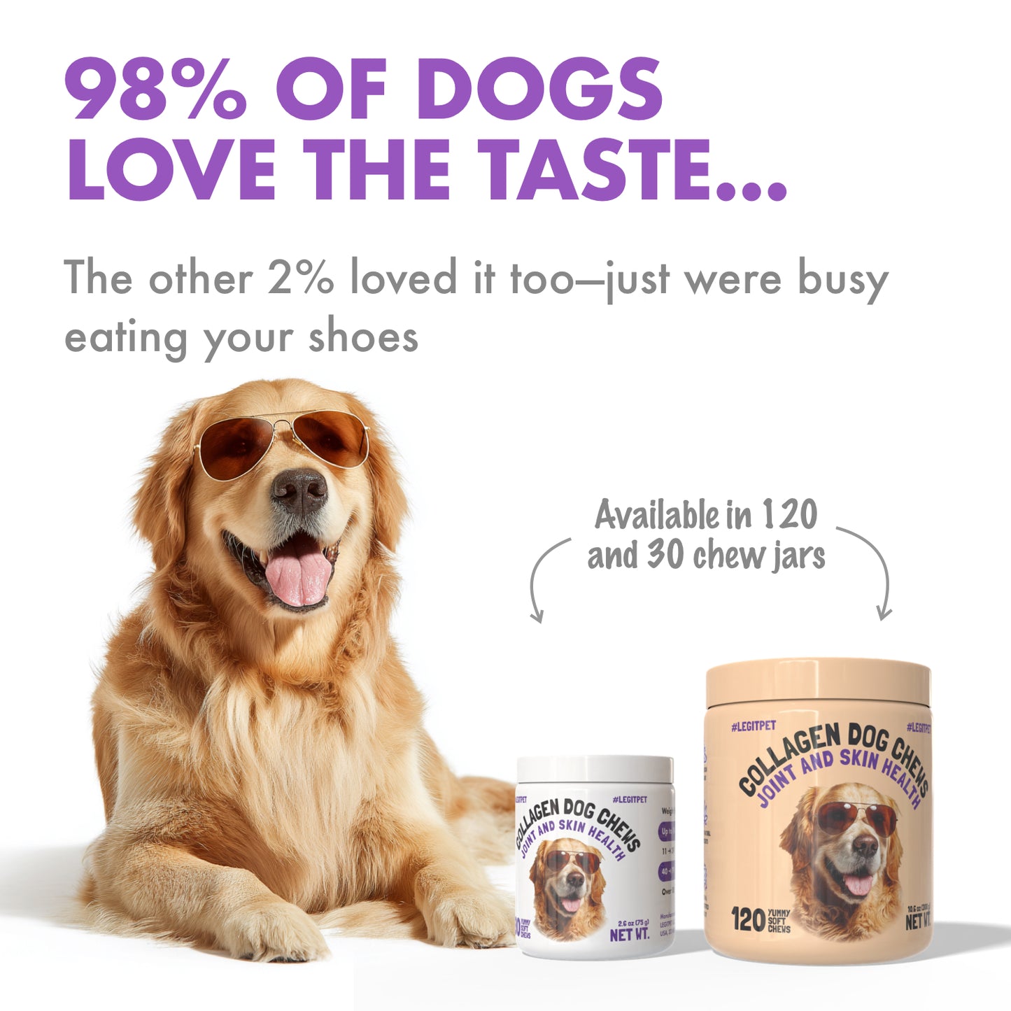 Collagen Dog Chews for Joint & Skin Health