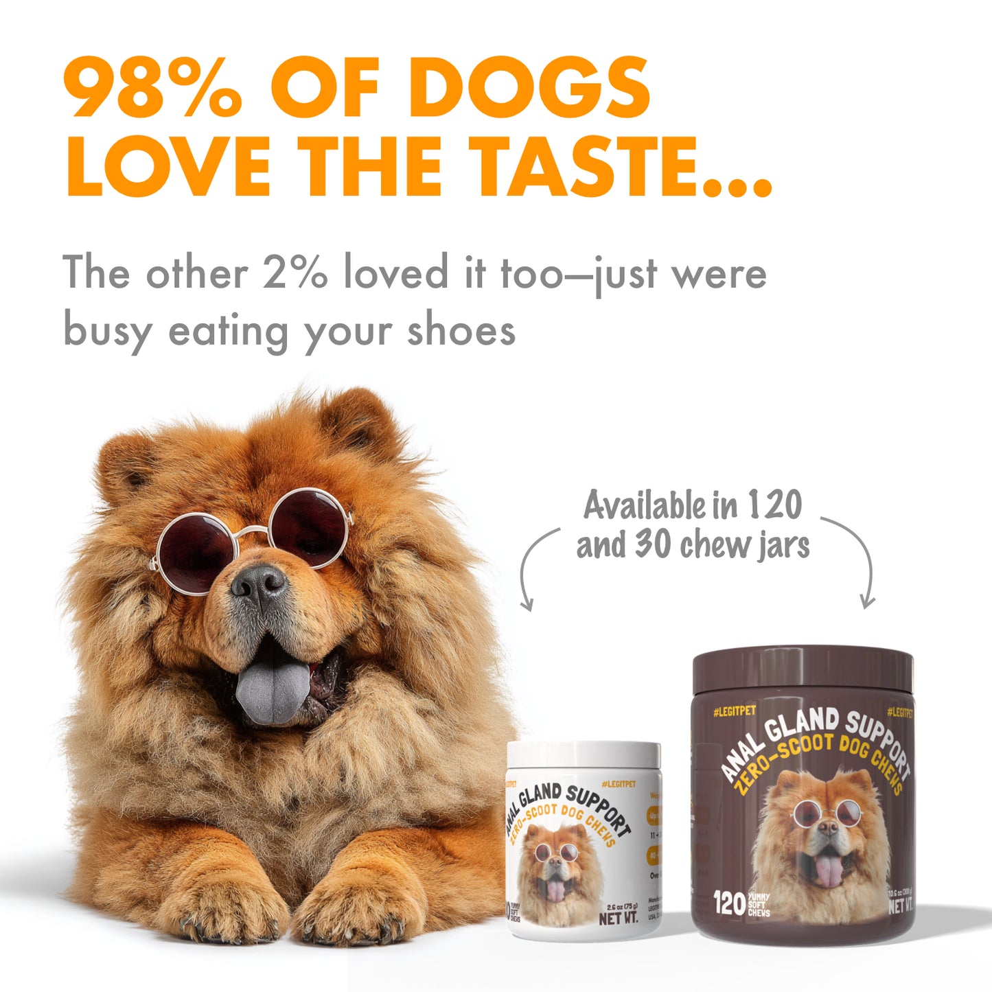 Anal Gland Support chew for dogs