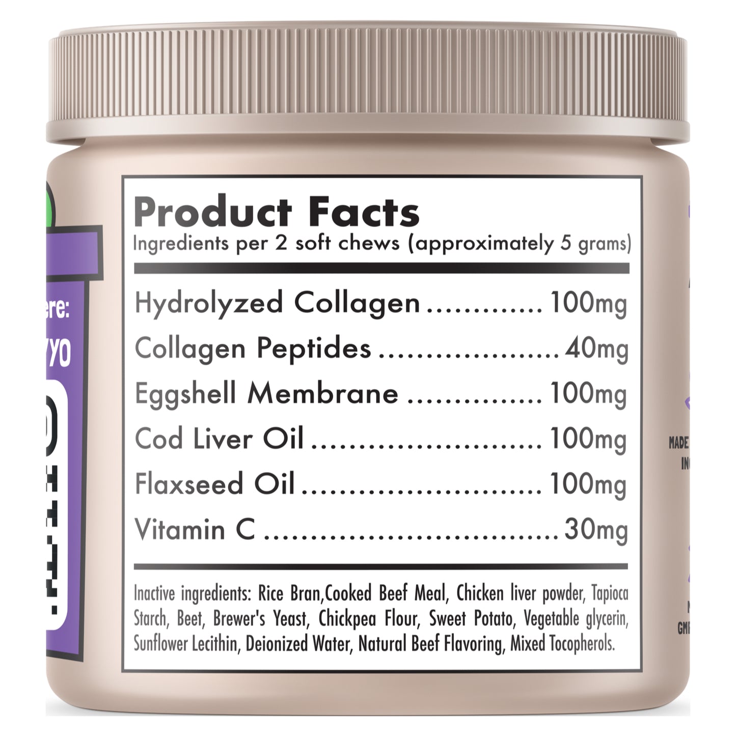 Collagen Dog Chews for Joint & Skin Health