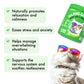 Calming cat treats with L-tryptophan