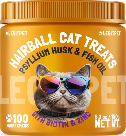 Hairball cat treats