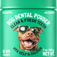Dog Dental Powder Clean & Fresh Teeth with Kelp & Calcium 80 Scoops
