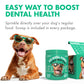 Dog Dental Powder Clean & Fresh Teeth with Kelp & Calcium 80 Scoops