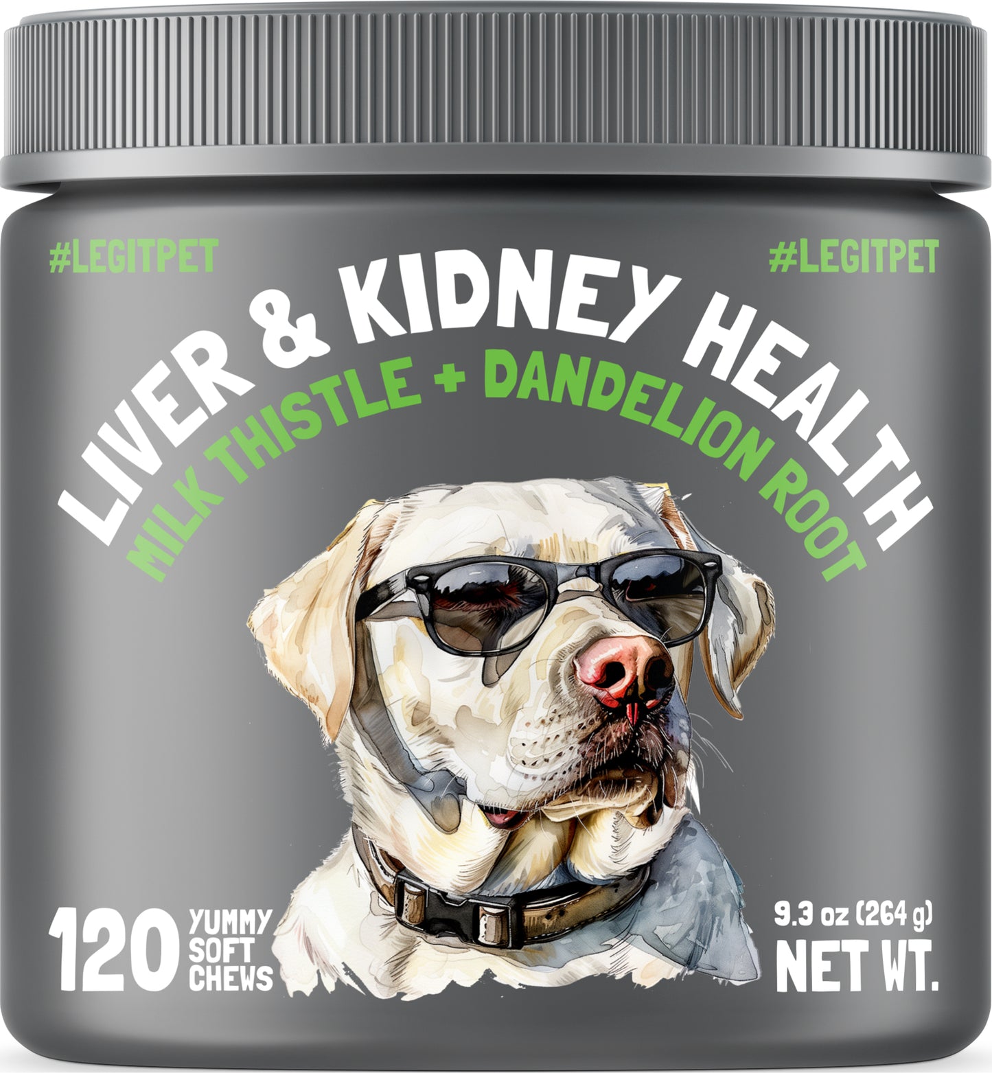 Liver & Kidney Health with Milk Thistle and Dandelion Root
