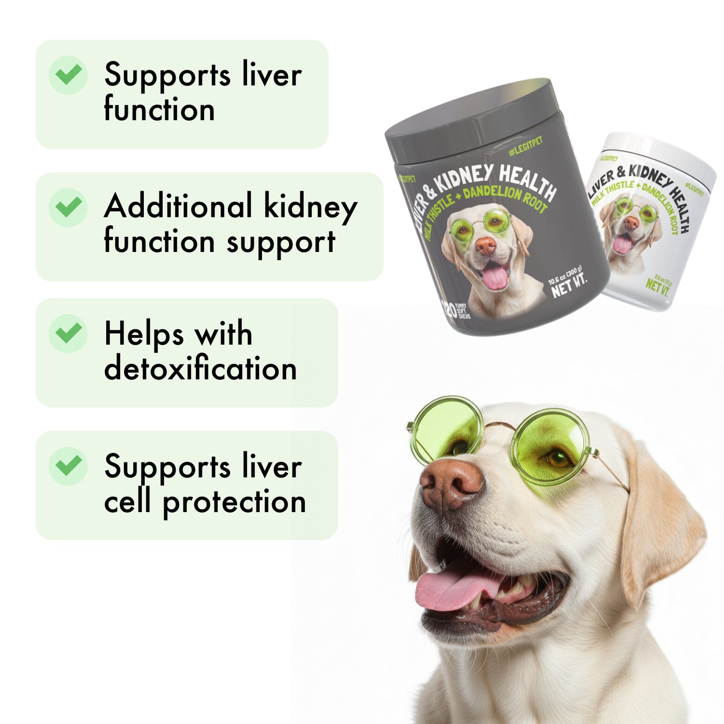 Liver & Kidney Health with Milk Thistle and Dandelion Root