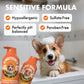 Puppy Shampoo and Conditioner Set Hypoallergenic, Tearless, pH Balanced with Oat Milk, Chamomile & Prebiotics for Sensitive Skin, Sulfate Free, Paraben Free 2×10 fl oz