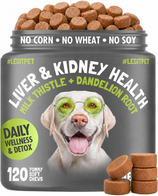 Liver & Kidney Health with Milk Thistle and Dandelion Root