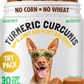Turmeric Curcumin Hip & Joint Dogs Chew Support for Arthritis & Mobility with Collagen & BioPerine